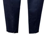 J.Crew Womens Carreman Straight Leg 4 Season Navy Slim-Fit Pants Size 14 Photo 3