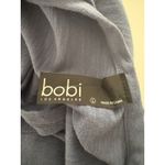 Bobi T shirt Shift Dress Womens Large Blue V Neck Soft Lounge Lagenlook Comfy Photo 5