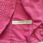 Free People Fuchsia Strapless Crop Top Women's Size M Cotton  Boho Chic Y2K Photo 7