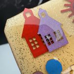 Girl In Wheelchair Bus Stop Signed Little People Pins By Lucinda Brooch Pin Photo 1