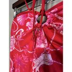 Seafolly  Australia Swimsuit Women's US 10 Pink/Red Tropical NWT 1 Piece Halter Photo 1