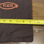 Tod’s Brown Dust Bag Sleeve Cover Travel Case Drawstring Logo Protective Photo 1