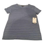 Free Fly Channel Pocket Tee Women's L Bamboo Atlantic Blue/White Striped‎ Nwt Blue Size L Photo 0