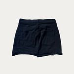EXPRESS Straight Black Denim Mini Skirt Photo 1