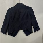 LUX. Black Cropped Blazer Size M Photo 3