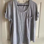 a.n.a Gray Women's Top Photo 0