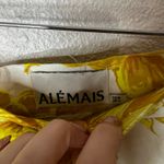 Alemais Sonny high waisted floral lemon yellow white linen shorts 2 Photo 4