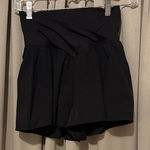 Chic High Waist Black Women's Shorts Size XS Photo 0