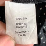 Madewell  Black & White Dot Scatter Silk Inset Cami Photo 6