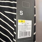 NEW NWT Mossimo Women’s Black Breton Striped Maxi Skirt Side Slit Sz S Nautical Photo 4