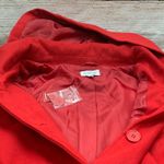 Avenue  Red Wool Blend Hooded Coat Button Front Pockets Plus‎ [Size 26/28] NWT Photo 8