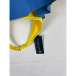 U.S. Polo Assn. NWT Yellow Blue bikini Top Size XL Photo 2