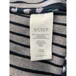 CAbi  Style 5474 Gray Navy Blue Dappled Striped Car Coat Size Small Photo 7