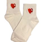 Heart Embroidered Socks Photo 0