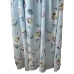 SheIn Blue Floral Contrast Lace Floral Print Tulip Hem Cami Dress Sz Medium NEW Photo 6