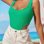 SheIn Green Bodysuit Photo 1