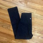 Lululemon Black Cropped Leggings Photo 0