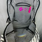 Betsey Johnson Rare  black and white baby diaper bag backpack purse baby bag Photo 6