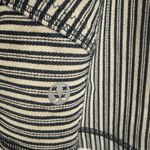 Lululemon Forme Jacket II RARE Pin Stripe Inkwell / Mojave Tan / White Inkwell 6 Photo 11