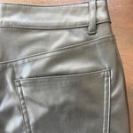 Divided H & M High Rise Soft Faux Leather Pants Black Size 6 Photo 5