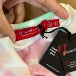 n:philanthropy  Tie Dye Bodysuit in Pink Spiral Photo 6