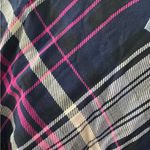 Torrid  Shirt Dress Stretch Challis Plaid Pink & Blue Button-Down NEW Size large Photo 7