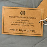 Born‎ Notch Collar Gray Blue Pajama Set Sz 2XL White Piping Detail Comfy Soft Photo 7