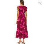 Tularosa  Althea Maxi Dress In Pink Magnolia Floral Size Small New With Tags Photo 2