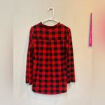 Miusey Red Black Buffalo Plaid V Photo 1