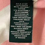 Ralph Lauren Lauren Pink and White Horizontal Striped Polo Shirt Medium Photo 9