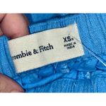 Abercrombie & Fitch NWT Blue Linen Casual Bermuda Cargo Utility Shorts Womens XS Photo 3
