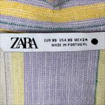 ZARA  Blogger Favorite Pastel Striped Smocked Skirt Valery Dress Size XS Photo 7