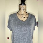 Aeropostale Drawstring Gray Adjustable Bottom Crop Top T Shirt Size XL Photo 3