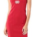 Calvin Klein  split neck sheath dress Photo 0
