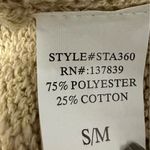 Debut Dreamers By  Tan Knit Halter Top Cropped Tank Sleeveless Small to Medium Photo 7