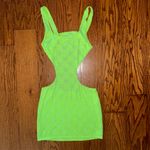 Lovers + Friends In My Moment Mini Dress Size XS Bodycon Cutouts Neon Green Photo 8