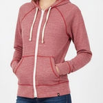 American Giant Women's Lightweight Full Zip Size XS Made In USA Red Photo 0