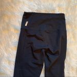 Zella Meditate High Waist Crop Leggings Black Mesh Photo 9