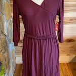 Faded Glory  purple wrap style dress size M (8/10)‎ Photo 0