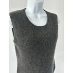VTG Country Shop 100% Cashmere Sweater Tank Top Ribbed Women's Small (b48) Gray Photo 1