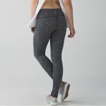 Lululemon  Wunder Under Pant III Coco Pique Black White Leggings Size 4 Photo 1