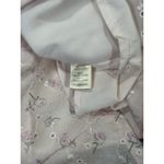 Thirty Thirty Babydoll Mini Dress Women Medium Pink Roses Flowers Photo 5