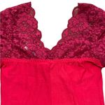 We Are HAH  Top Heavy Bodysuit Rouge Red Size Small NWT Photo 4