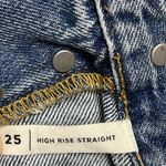 PacSun High Rise Straight Leg Jeans Size 25 Photo 6