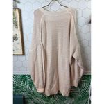 Free People  Snow Drop Oversized Cardigan in Beige - Size - Medium Photo 2