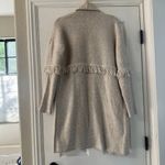 Tahari  Super Soft Long Line Open Cardigan Sweater with Fringe Size Small Photo 6