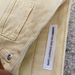 Tribal sz 4 audrey 70s mid rise straight capri floral‎ jean pants Yellow Photo 7