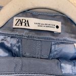 ZARA  women’s light blue Cargo Pants Photo 4