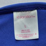 Xhilaration  Blue Crochet Padded Crisscross Tie Swim Bra Beach Bikini Top L Large Photo 4