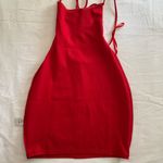 by the way. Solene Backless Mini Dress in Red Photo 10